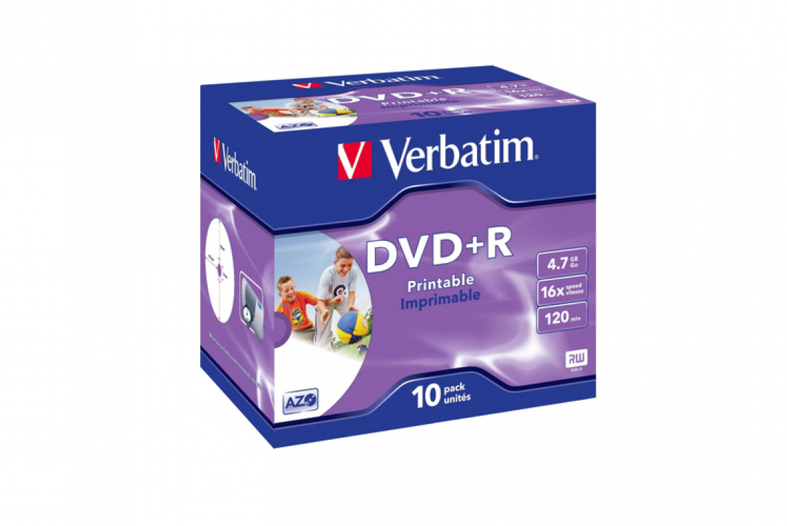 Es werden ausschliesslich Datenträger der Marke Verbatim verwendet (Kompatibilität mit Ihrem Laufwerk).. 